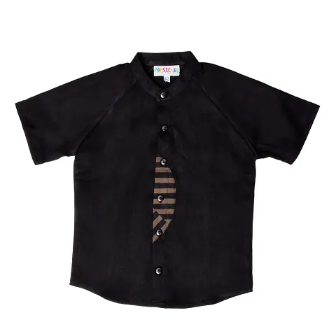 Stylish Solid Shirt For Boys