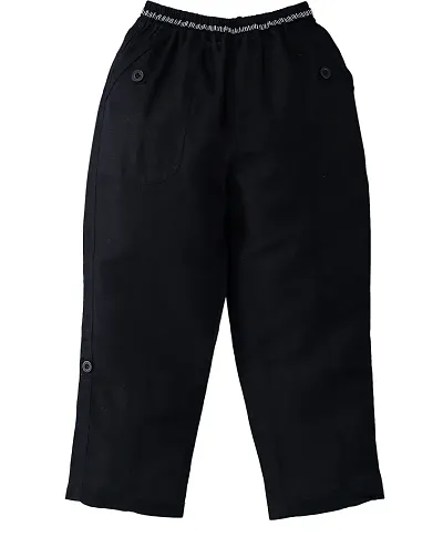Noir Pants Regular Fit For Boys