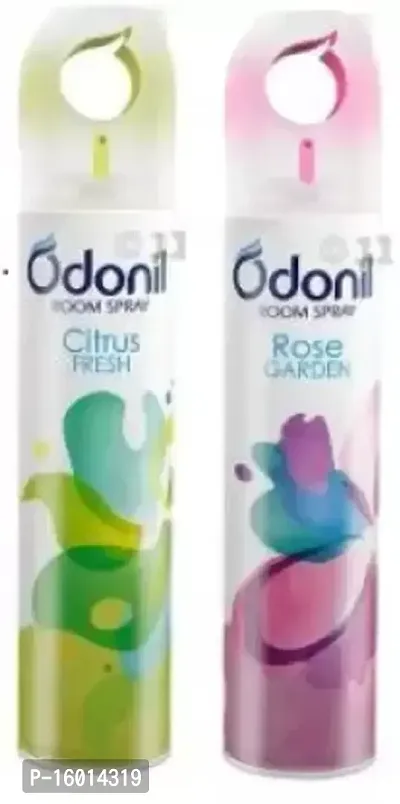 Odonil Citrus Fresh, Rose Garden Spray  220 ml Each (pack of 2)-thumb0