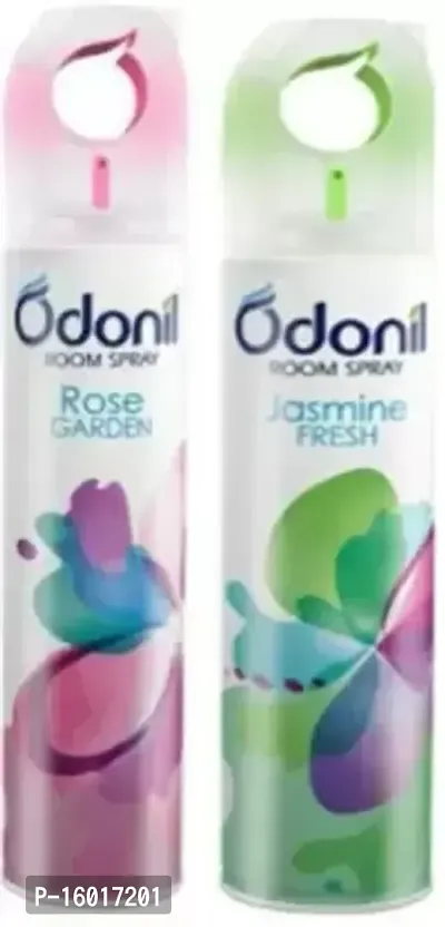 Odonil Rose, Jasmine Spray  (220ml Each) (PACK OF 2)-thumb0