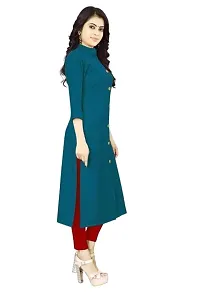 Stylish Fancy Rayon Straight Kurta For Women-thumb2