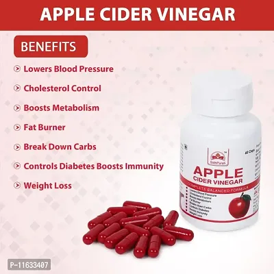 SidhPursh Apple Cider Vinegar Capsules for Weight loss | Weight Loss Capsules for Men  Women | Better Digestion - 60 Capsules-thumb4