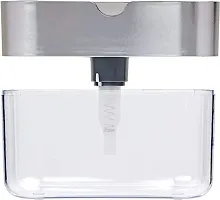 2 in 1 Soap Dispenser for Dishwasher Liquid Holder , Liquid Dispenser Through Pump ( Multi-Color) with Sponge-thumb2