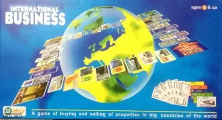 Ekta International Business Money And Assets Games Board Game