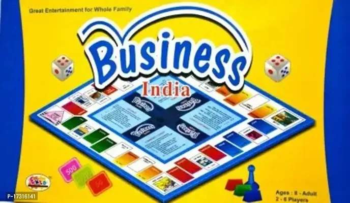Ekta Business India Money And Assets Games Board Game