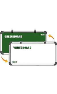White Board N  Double Sided White Board and Chalk-thumb1