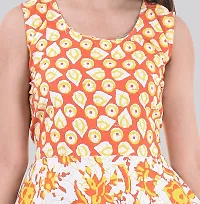 Stylish Cotton Printed  A-Line Dress For Women-thumb3