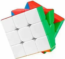 Rubik Cubes 3x3 High Speed Sticker Less Magic Puzzle Cube Game Toy (3x3)-thumb4