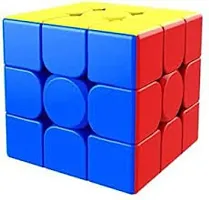 Rubik's Cube 3 * 3 High Speed II Sticker Less II Rubic Cube Toy II-thumb1