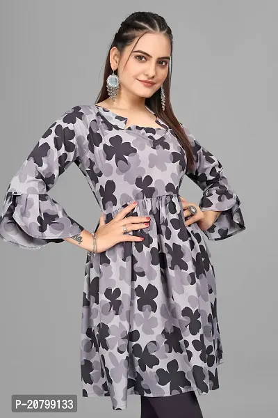 Fancy Crepe Kurti for Women-thumb2