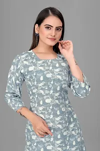 Exclusive Designer Women's Cotton Kurti-thumb1