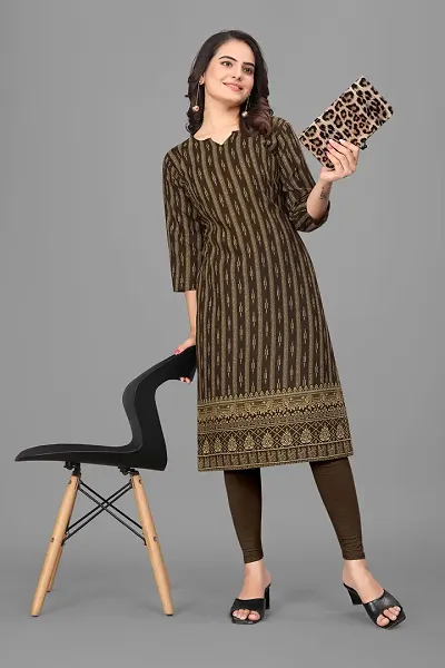 Trendy Cotton Printed Kurta