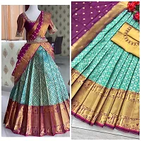 BEAUTIFUL RICH PALLU  JACQUARD WORK ON ALL OVER-thumb3