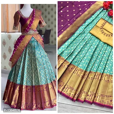 BEAUTIFUL RICH PALLU  JACQUARD WORK ON ALL OVER-thumb4