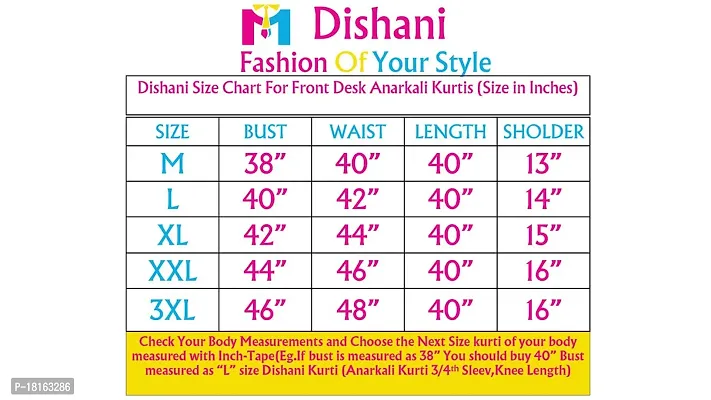 Dishani Anarkali Kurtis for Women, 3/4th Sleevs  Knee Length Fine Prints Pure Cotton | Stylish  Trendy Anarkali Kurtis -(Grey, DFI_FD_1006_P)-thumb3