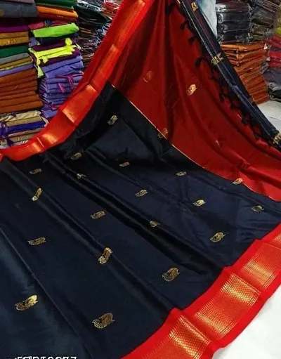 Silk Woven Design Saree with Blouse piece