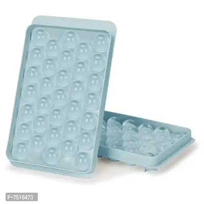 33 cavity Plastic ice cube tray Multiclor (Pack Of 1)-thumb0