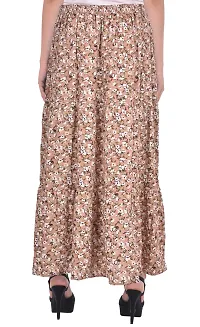 Fabulous Rayon Printed Skirts For Women And Girls-thumb1