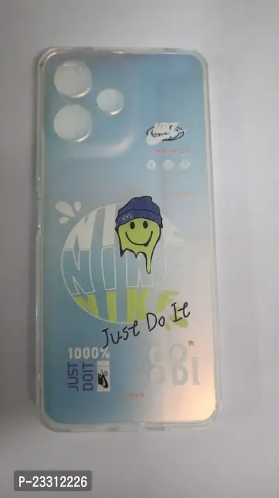 Mobile Back Cover For Redme 12 5G Multicoloured Plastic