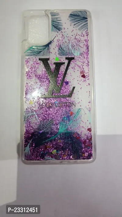 Mobile Back Cover For Samsung M51 Multicoloured Plastic