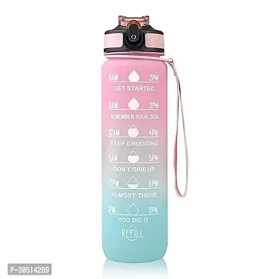 Durable Plastic Water Bottle 1 liter Sipper Bottle For Adults-thumb0