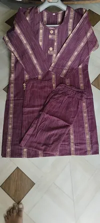 Stylish Cotton Silk Printed Kurta Bottom Set