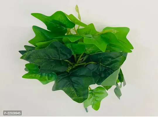 Green Artificial 5 Branch 10 Group Per Pc 35cm