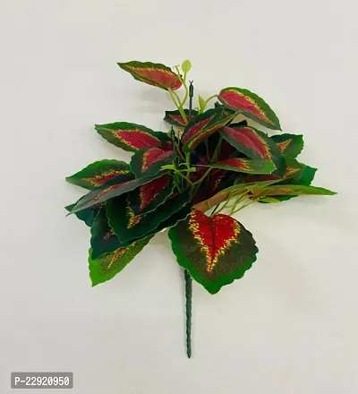 Red And Green Artificial 5 Branch 10 Group Per Pc 35cm-thumb0