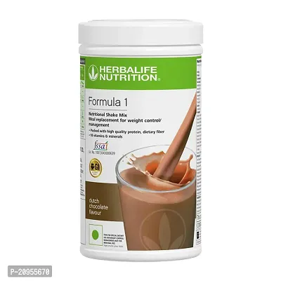 Herbalife Nutrition Formula 1 Shake for Weight Loss, 500 g (Dutch Chocolate)-thumb0