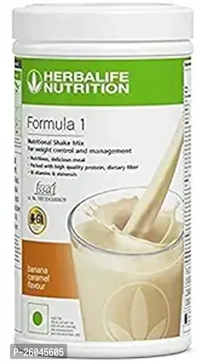 HERBALIFE Formula 1 Nutritional Shake Mix natural protein for body health Banana Flavor Energy Drink  (2x250 g, Banana Flavored) Brand: Herbalife