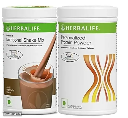 Herbalife Formula 1 with Personalized Protein Powder(400gm) (Dutch Chocolate)-thumb0