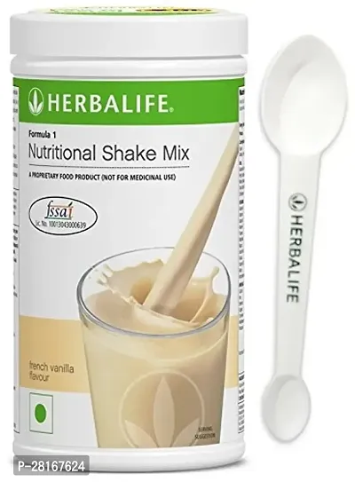 Herbalife Vanilla Shake Mix 500 gm with Spoon-thumb0