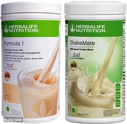 Herbalife Nutrition Shake Mix with Shake Mate Each 500 gm  Pack of 2-thumb0