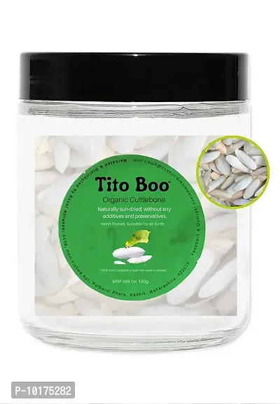 Tito Boo Organic Cuttlebone for All Birds-thumb0
