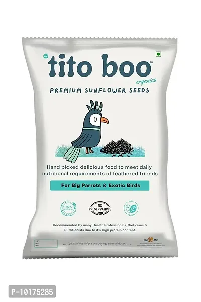 Tito Boo Veg Stripped Sunflower Seeds-thumb0