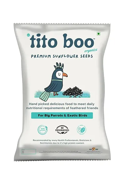 Tito Boo Veg Stripped Sunflower Seeds