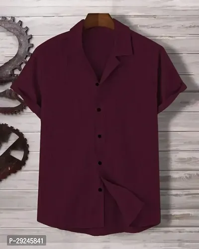 Trendy Classic Casual Shirt For Men-thumb0