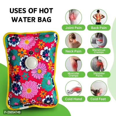 Caredone Hot water Bag| Heating Pouch for Pain relief| Heating Bag Electric(Multicolors)-thumb4