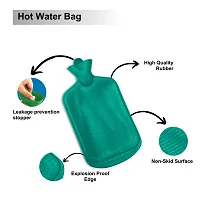 CareDone Hot Water Bottle Bag For Pain Relief | Heating Pad | Hot Water Bag for Pain Relief | Hot Water Bottle |Rubber Bottle- multi Colour- 2 Ltr. Capacity pack of 1 [you recive multicolour]-thumb2