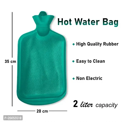 Caredone Hot Water Bottle Bag For Pain Relief | Heating Pad | Hot Water Bag for Pain Relief | Hot Water Bottle Product(pack of 1, Multicolored)-thumb3