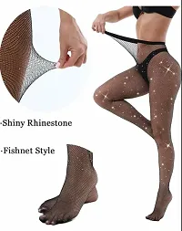 Stylish Black Nylon Stockings For Women-thumb1