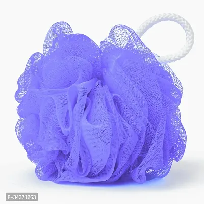 Bathing Loofah Sponge Exfoliator Scrubber (Purple Round Sponge)