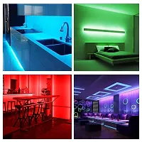 RSCT Led Strip Lights Kit Color Changing 5050 RGB 300 LED's Light Strips Kit with 16 Color for Bedroom, Home, DIY Decoration (24 Key IR Remote) (5 Meter)-thumb4