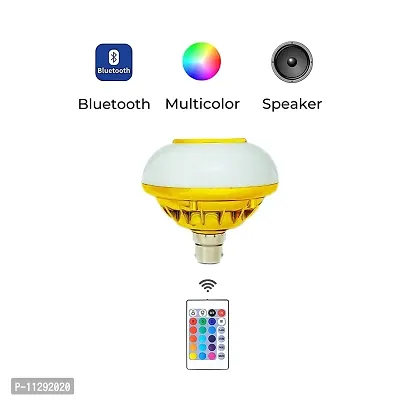 RSCT Bluetooth Speaker Music Bulb Light with Remote 3 in 1 12W Led Bulb with Bulb B22 + RGB Light Ball Bulb Colorful with Remote Control for Home, Bedroom, Living Rooms, Party and Decoration(1)-thumb4