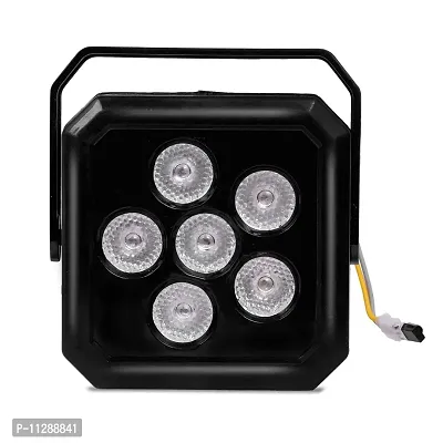 RSCT DJ LED Par Flood Light with 6 LED for Home Party Festival Lighting with 24 Key Remote Control Disco Stage Light DJ (Multicolor)