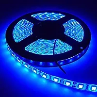 4 Meter 2835 Led Light Non Waterproof Led Strip Fall Ceiling Light for Diwali,Chritmas Decoration with Adaptor/Driver 60 Led/Meter ( Blue)-thumb1