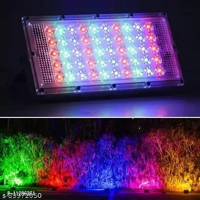 RSCT 50W RGB LED Brick Light Multi Color with Remote Waterproof IP66 LED Flood Light (50WATT,Plastic)-thumb3