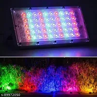 RSCT 50W RGB LED Brick Light Multi Color with Remote Waterproof IP66 LED Flood Light (50WATT,Plastic)-thumb2