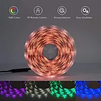 RSCT Led Strip Lights Kit Color Changing 5050 RGB 300 LED's Light Strips Kit with 16 Color for Bedroom, Home, DIY Decoration (24 Key IR Remote) (5 Meter)-thumb2