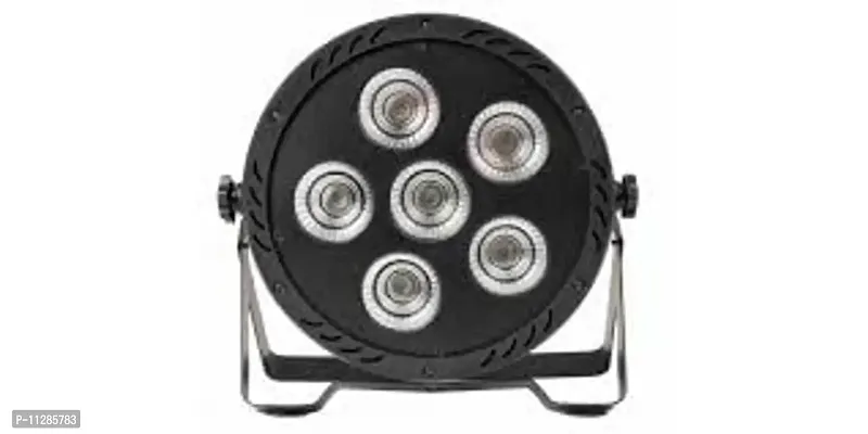 RSCT DJ LED Par Flood Light with 6 LED for Home Party Festival Lighting with 24 Key Remote Control Disco Stage Light DJ (Multicolor)-thumb2